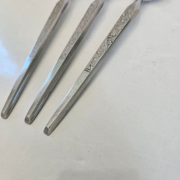 Stanley Roberts Winthrop Teaspoons Set of 3 WM Dalton Japan Stainless Steel - Picture 5 of 11